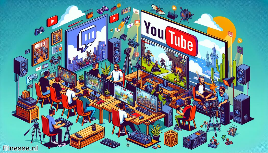 Gamers delen tips en gameplay-ervaringen   - Streamingplatforms voor gamers: Hoe Twitch en YouTube de gamingwereld veranderden